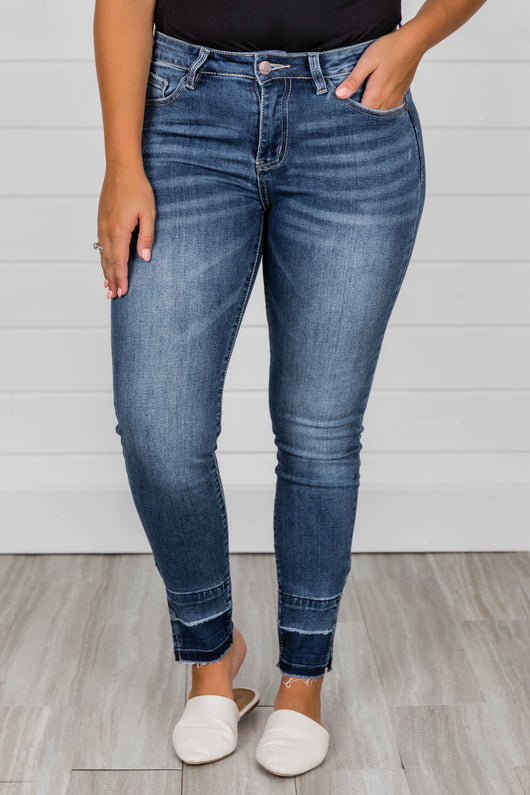Presley High Rise Jeans Medium Wash