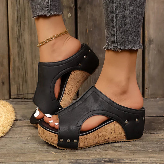 Rio Western Wedge Sandal