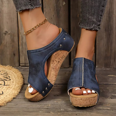 Rio Western Wedge Sandal