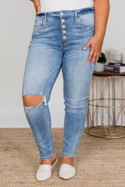 Selena Distressed Jeans