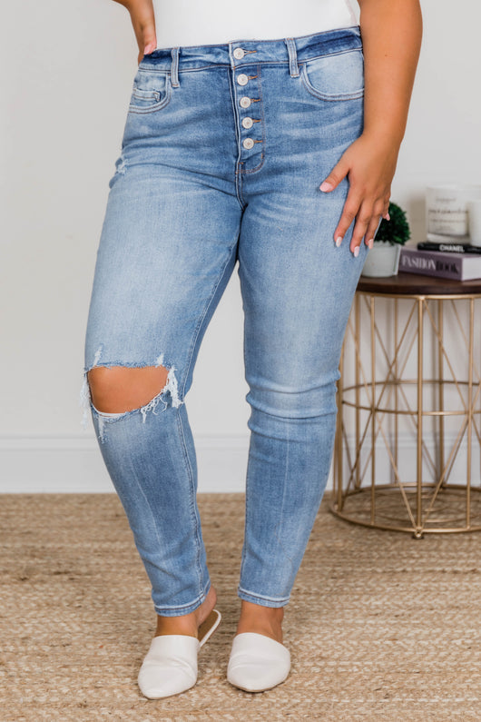 Selena Distressed Jeans