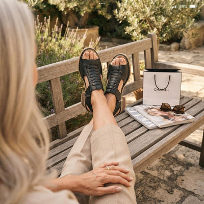 Thalia Stability Comfort Heel Sandal