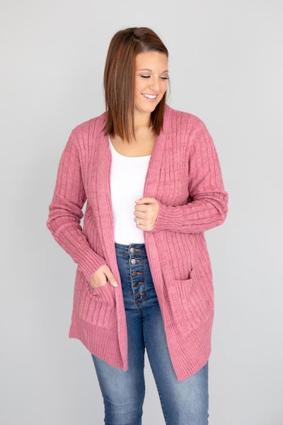 Written In A Song Pink Cardigan