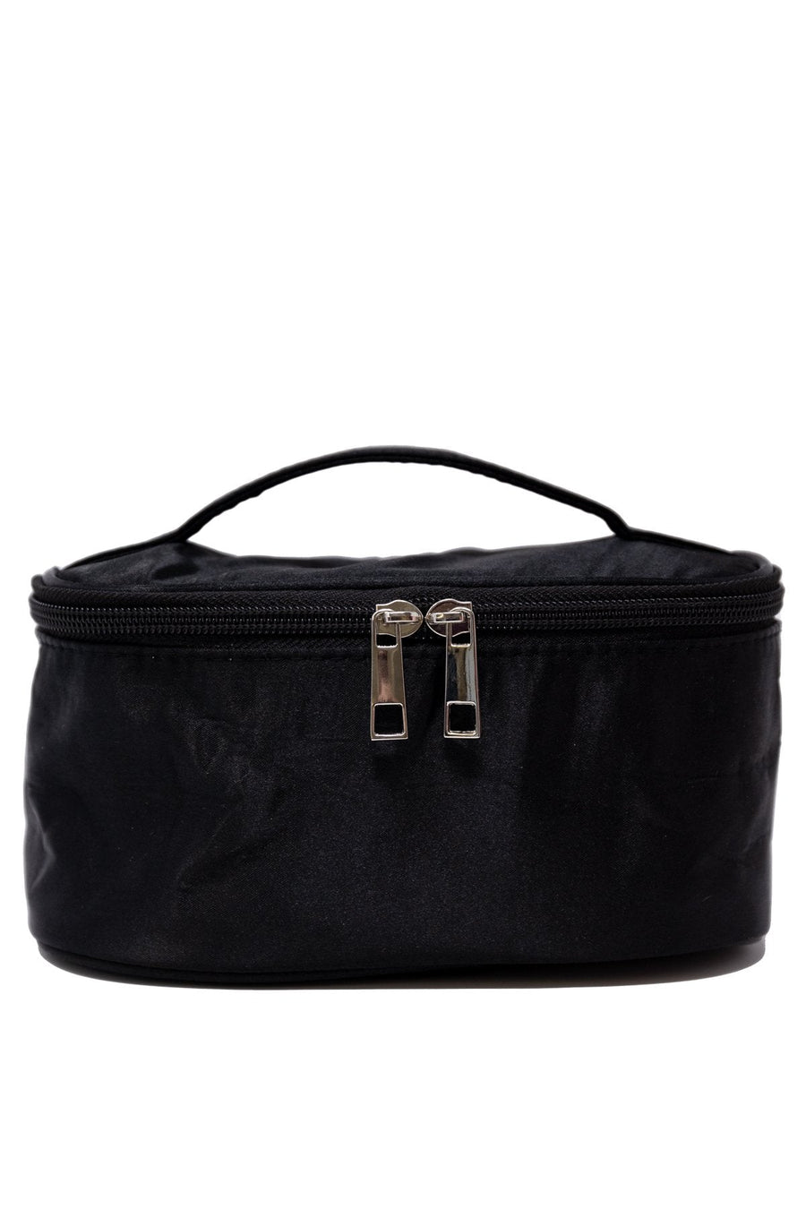 Familiar Style Black Makeup Bag