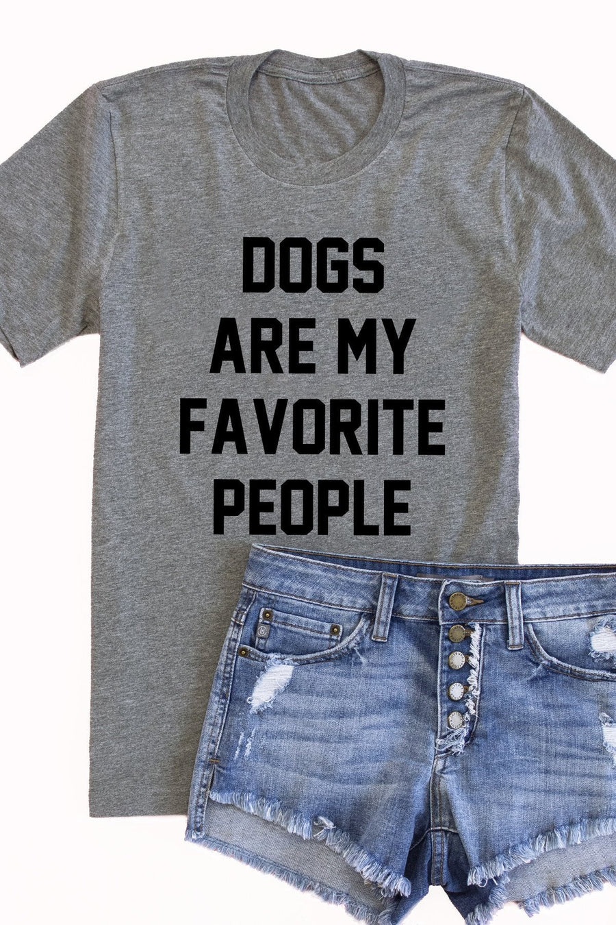 Dogs Are My Favorite People Graphic Tee