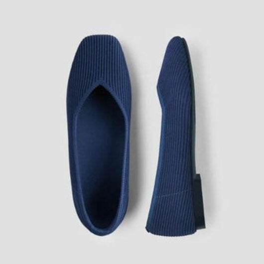 Square-Toe Flats