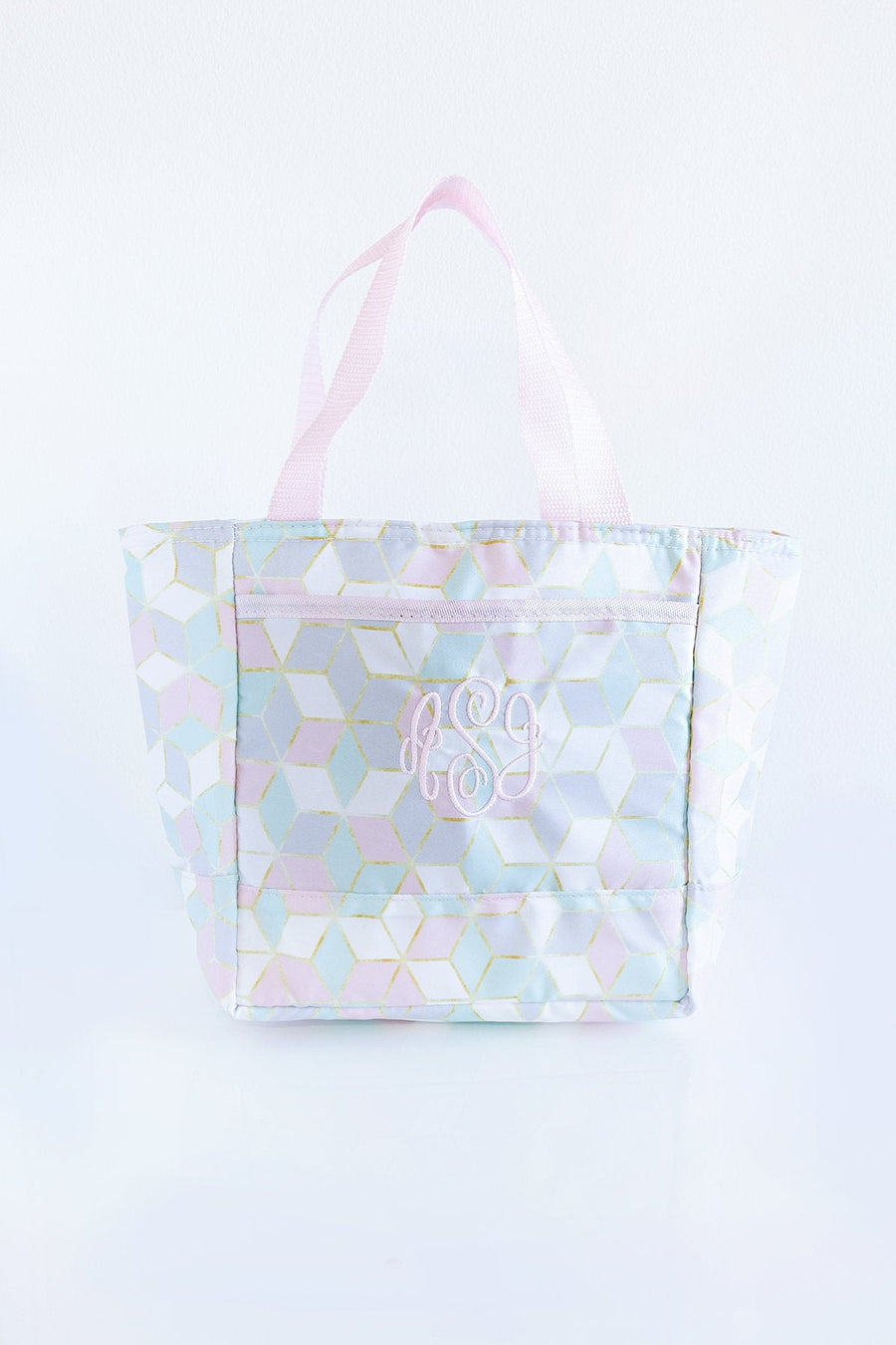 Grab And Go Geometric Lunch Bag