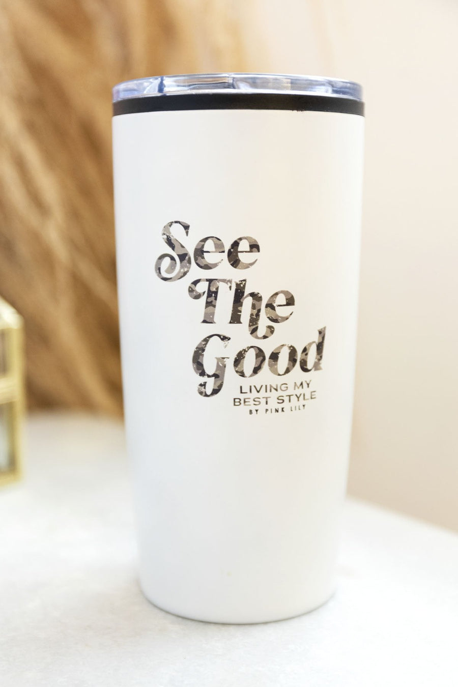 LIVING MY BEST STYLE X PINK LILY See The Good Tumbler