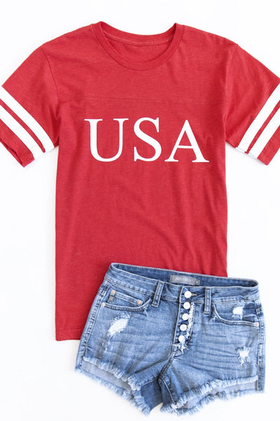 Classic USA Varsity Tee
