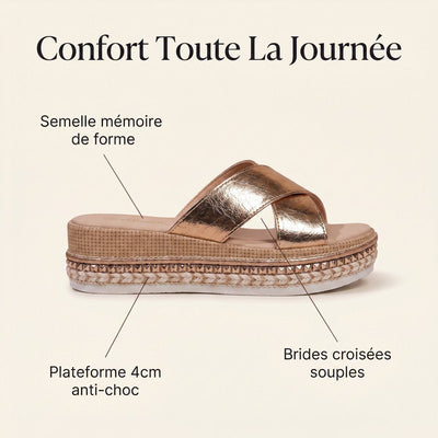 Majorque Comfort Platform Sandal